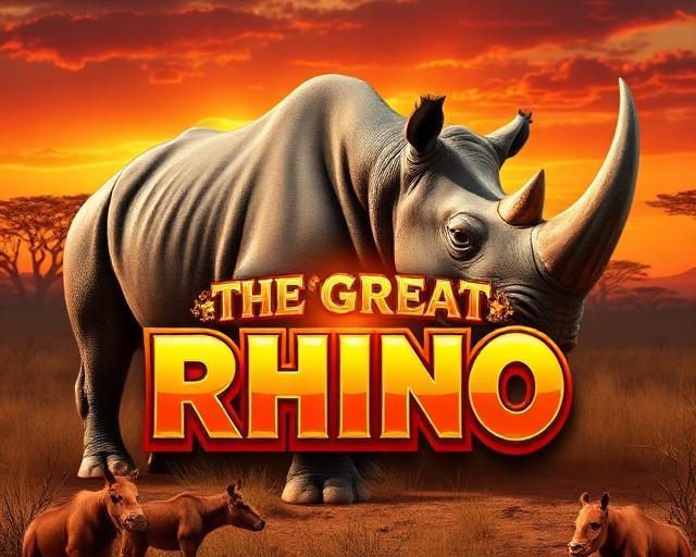 The Great Rhino - Social Slot Game